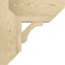 Ekena Millwork Imperial Slat Rough Sawn Bracket w/ Offset Brace, Douglas Fir, 8"W x 18"D x 18"H BKT0806X18X18IMP06RDF - alternate 2